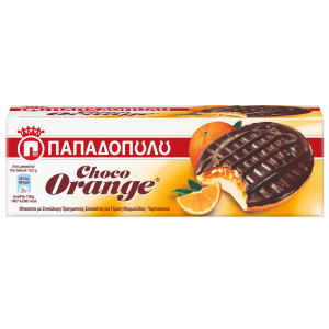Μπισκότα Μαρμελάδα Πορτοκάλι Σοκολάτα 150gr