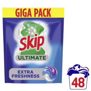 Kάψουλες Πλυντηρίου Ρούχων Ultimate Extra Freshness 48 Τεμάχια