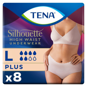 Εσώρουχα Ακράτειας Silhouette Plus Creme Large 8 Τεμάχια