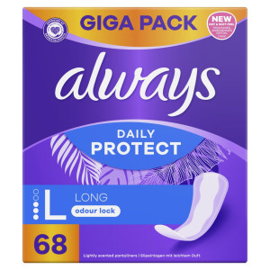 Σερβιετάκια Daily Protect Long 68 Τεμάχια