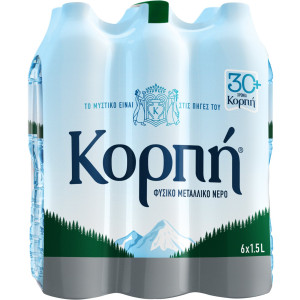 Νερό Φυσικό Μεταλλικό 6x1,5lt
