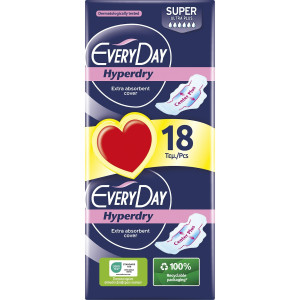 Σερβιέτες Ultra Plus Hyperdry Economy Super 18 Τεμάχια