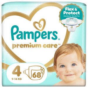 Πάνες Μωρού Premium Care Νο4 68 Τεμάχια