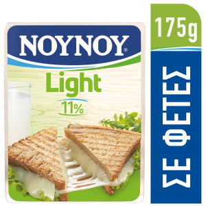 Μαλακό Τυρί Light 11% Λιπαρά Φέτες 175g