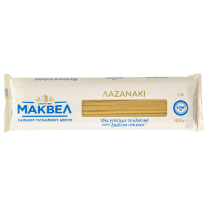 Λαζανάκι Χαμηλού Γλυκαιμικού Δείκτη 400g