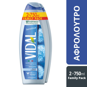 Αφρόλουτρο Talc 2x750ml