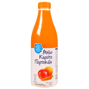 Φυσικός Χυμός Μήλο Καρότο Πορτοκάλι 1lt