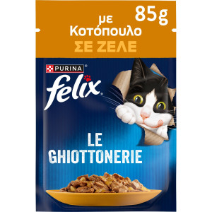 Γατοτροφή AGAIL Κοτόπουλο σε Ζελέ 85g