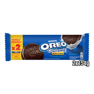 Μπισκότα Γεμιστά Βανίλια 2x154g