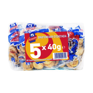 Κρακεράκια Αλμυρά 2001 5x40g