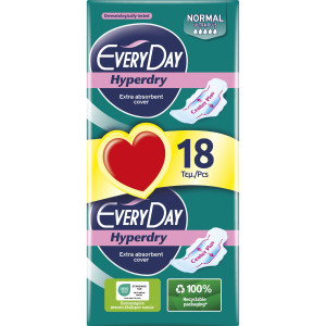 Σερβιέτες Ultra Plus Hyperdry Economy Normal 18 Τεμάχια