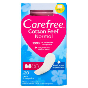 Σερβιετάκια Cotton Feel Normal 20 Τεμάχια