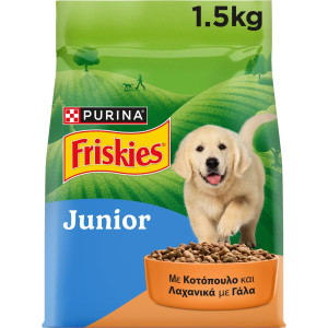 Σκυλοτροφή Junior Κοτόπουλο Λαχανικά 1.5kg