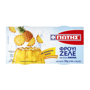 Επιδόρπιο Φρουί Ζελέ Ανανάς 2x165g