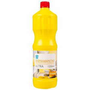 Χλωροκαθαριστικό Ultra Lemon 1.25lt