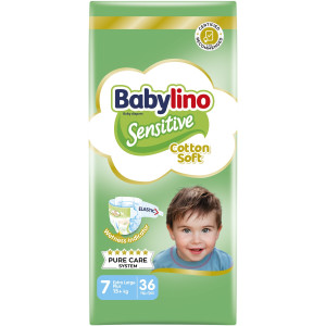 Πάνες Sensitive Cotton Soft No7 36 Τεμάχια