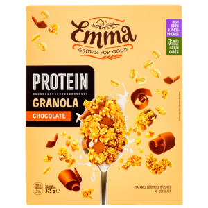Δημητριακά Granola Protein Σοκολάτα 375g