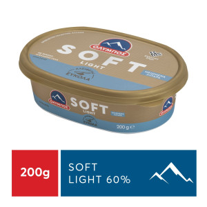 Βούτυρο Soft Ανάλατο 60% Λιπαρά 200g