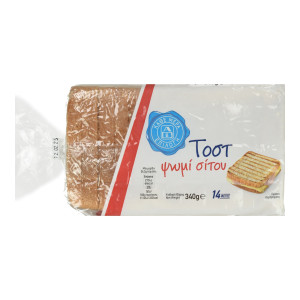 Ψωμί Τόστ Σταρένιο 340gr