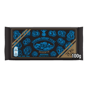 Σοκολάτα Υγείας 70% Κακάο 100gr