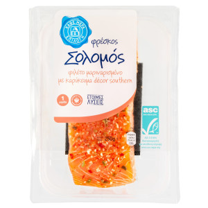 Σολομός Φιλέτο με Καρύκευμα Decor 250g
