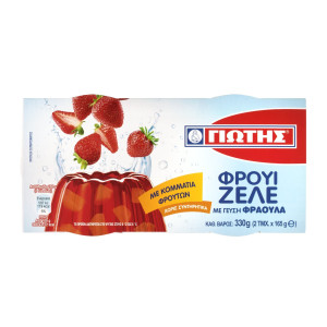 Φρουί Ζελέ Φράουλα 2x165g