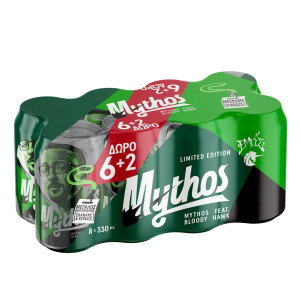 Μπύρα Lager Κουτί 330ml 6+2 Δώρο