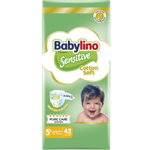 Πάνες Sensitive Cotton Soft No5+ 42 τεμάχια