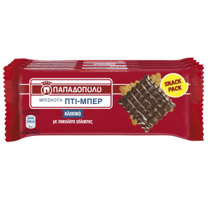 Μπισκότα Πτι Μπερ Επικάλυψη Σοκολάτας 4x44g