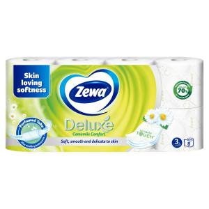 Χαρτί Υγείας Chamomile Comfort 3 Φύλλα 8 Τεμάχια