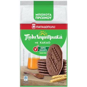 Μπισκότα Πολυδημητριακά Κακάο 175g