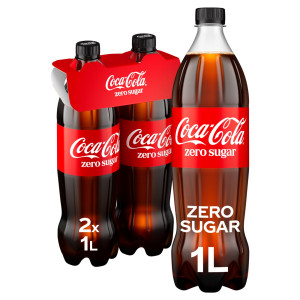 Αναψυκτικό Cola Zero Φιάλη 2x1lt