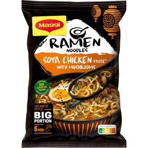 Ramen Noodles Κοτόπουλο & Μανιτάρια 90g