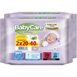 Μωρομάντηλα Calming 2x20 Τεμάχια