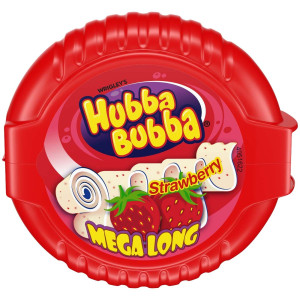 Τσίχλες Mega Long Φράουλα 56g