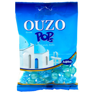 Καραμέλες Ούζο Pops 130g