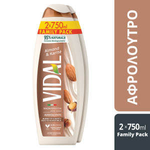Αφρόλουτρο Almond Carite 2x750ml