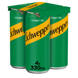 Αναψυκτικό Ginger Ale Κουτί 4x330ml