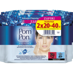 Υγρά Μαντήλια Ντεμακιγιάζ Micellaire 2x20 Tεμάχια