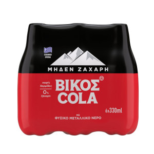Αναψυκτικό Cola Zero Φιάλη 6x330ml