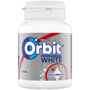 Τσίχλες White Teeth Μπουκάλι 46 Τεμάχια