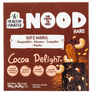 Μπάρες Cocoa Delight Nood Bars 4x35g