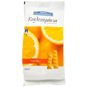 Κουλούρια Γλυκά Πορτοκάλι 180g