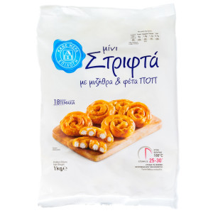 Μίνι Στριφτά Μυζήθρα Φέτα 1kg