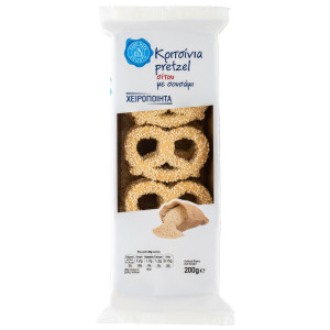 Κριτσίνια Pretzel Σουσάμι 200g