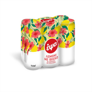 Λεμονάδα με Ιβίσκο Κουτί 6x330ml