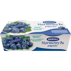 Επιδόρπιο Γιαουρτιού Μύρτιλο 1% 2x170g