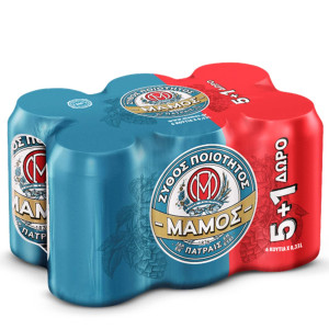 Μπύρα Pilsner Κουτί 330ml 5+1 Δώρο