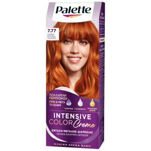 Βαφή Μαλλιών Color Creme 7.77 Ξανθό Έντονο Χάλκινο 1 Τεμάχιο