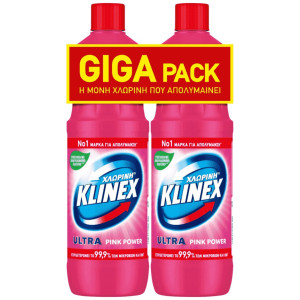 Χλωρίνη Ultra Pink Power 2x1250ml